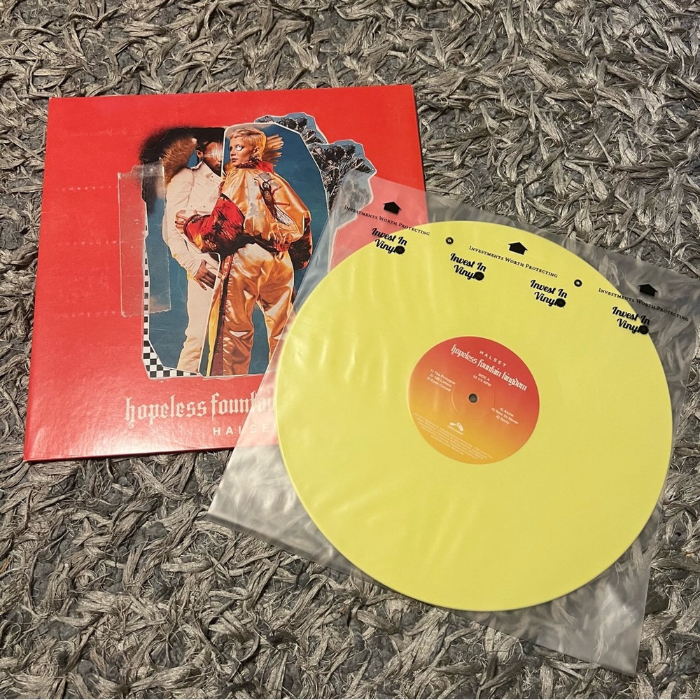 Halsey hopeless fountain kingdom indie exclusive yellow vinyl